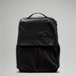 Black lululemon back pack